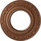 Ekena Millwork Andrea Ceiling Medallion (Fits Canopies up to 4 1/8"), 8 1/8"OD x 4 1/8"ID x 1/2"P, Polished Copper CM08ADPOS - alternate 1